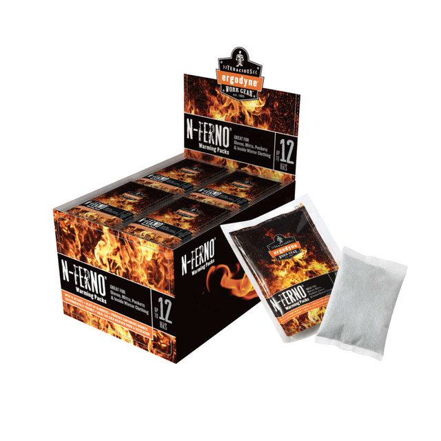 ERGODYNE CORPORATION 16990 Ergodyne N-Ferno 6990 Hand Warming Packs, Box Of 40 Pairs ERGODYNE CORPORATION 16990 Ergodyne N-Ferno 6990 Hand Warming Packs, Box Of 40 Pairs