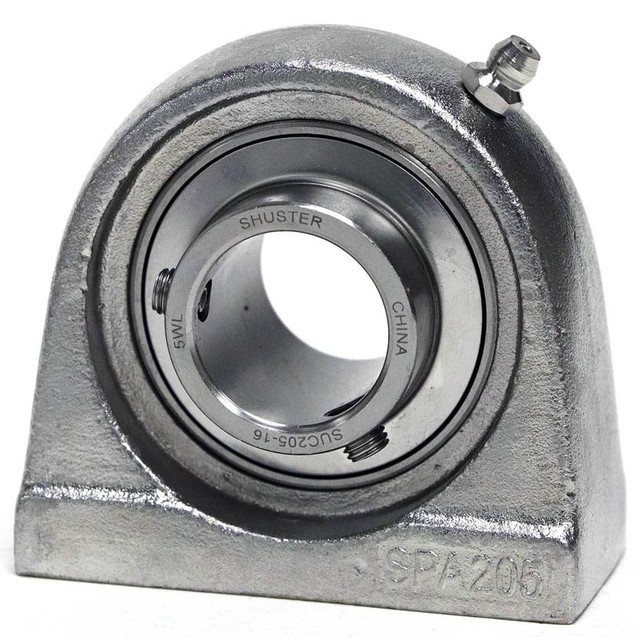 Shuster 08778560 SUCSPA207-20, 1-1/4" ID, 4-1/4" OAL x 3-3/4" OAH, Tap Base Pillow Block