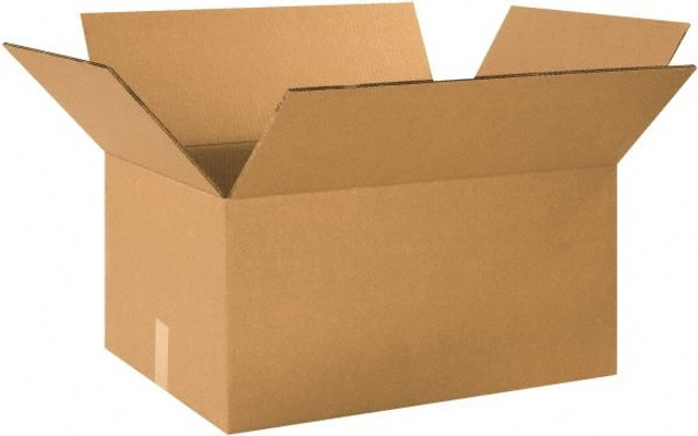 Made in USA HD241812DW Heavy-Duty Corrugated Shipping Box: 24" Long, 18" Wide, 12" High