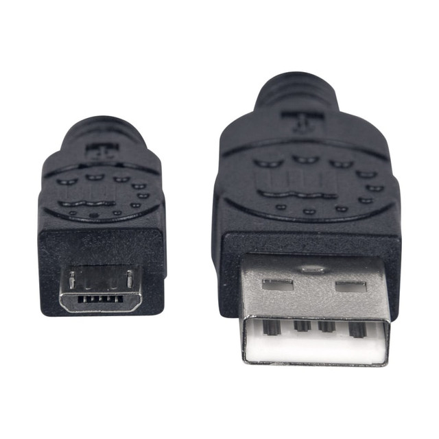 INTRACOM USA, INC. 307178 Manhattan USB-A to Micro-USB Cable, 1.8m, Male to Male, Black, 480 Mbps (USB 2.0), Hi-Speed USB, Lifetime Warranty, Polybag - USB cable - USB (M) to Micro-USB Type B (M) - USB 2.0 - molded - black INTRACOM USA, INC. 307178 Manhattan USB-A to Micro-USB Cable, 1.8m, Male to Male, Black, 480 Mbps (USB 2.0), Hi-Speed USB, Lifetime Warranty, Polybag - USB cable - USB (M) to Micro-USB Type B (M) - USB 2.0 - molded - black