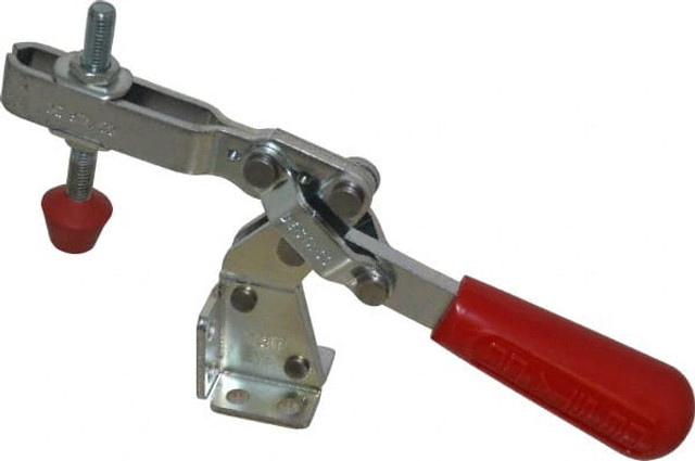 De-Sta-Co 317-U Manual Hold-Down Toggle Clamp: Vertical, 375 lb Capacity, U-Bar, Flanged Base