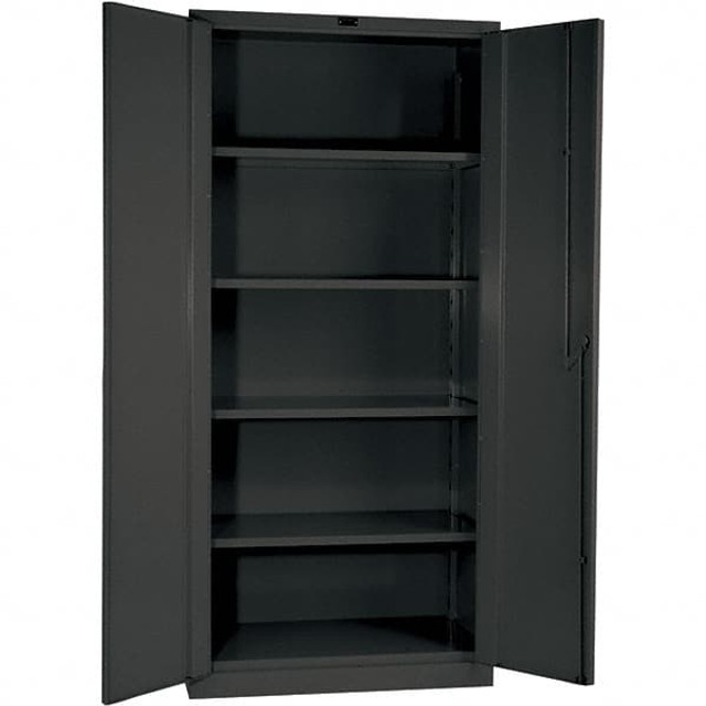 Hallowell HWG4SC6478-4CL Locking Storage Cabinet: 36" Wide, 24" Deep, 78" High