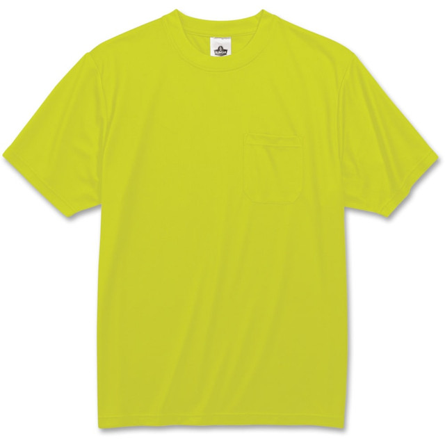 ERGODYNE CORPORATION Ergodyne 21554  GloWear 8089 Non-Certified T-Shirt, Large, Lime