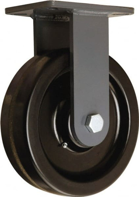 Hamilton R-SEC-13PH Rigid Top Plate Caster: Phenolic, 10" Wheel Dia, 3" Wheel Width, 2,900 lb Capacity, 12-1/2" OAH