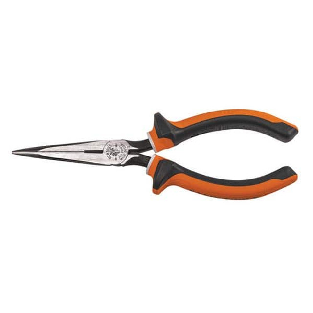 Klein Tools 2037EINS Long Nose Plier: 2-1/2" Jaw Length, Side Cutter