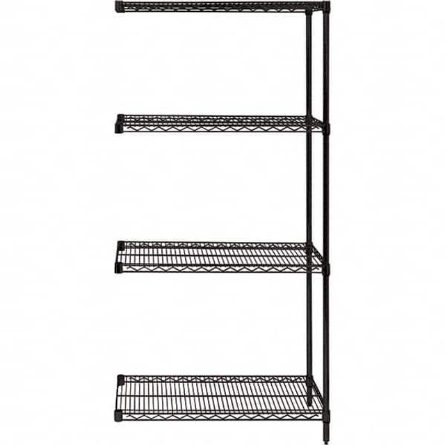 Quantum Storage AD86-1860BK Wire Shelving: Use With 1630 Built-In Combination Lock