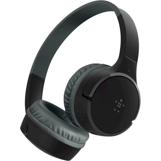 BELKIN, INC. Belkin AUD001BTBK  SoundForm Mini - Headphones with mic - on-ear - Bluetooth - wireless, wired - 3.5 mm jack - black