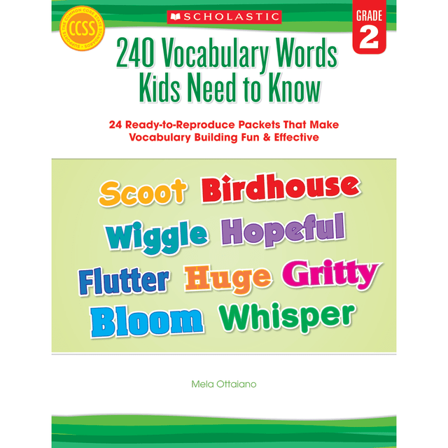 Build word power with these 24 ready-to-reproduce, 3-page lessons  Each lesson includes research-based activities that tap students prior knowledge for greater understanding. Lesson topics include synonyms, antonyms, compound words, content area vocabulary related to key science and social studies topics and more.  Gives them multiple encounters with new words so they really remember them.  Watch reading skills soar!