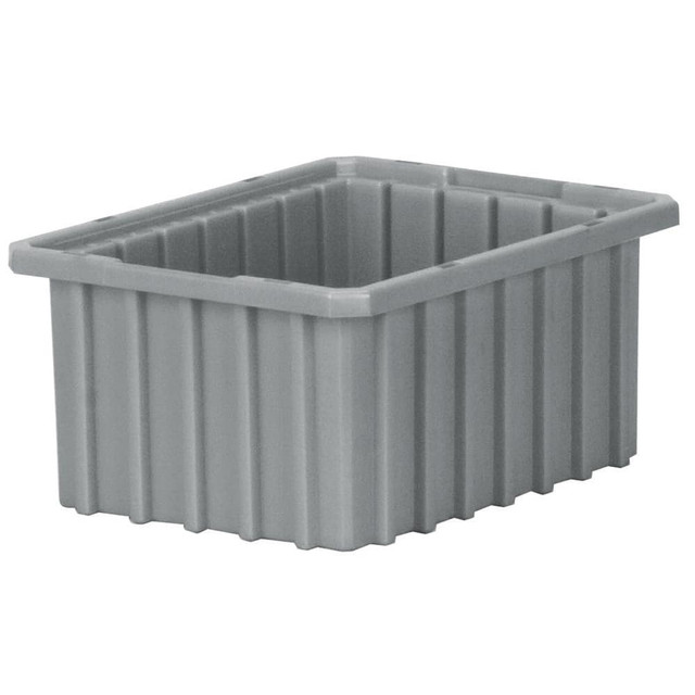 Akro-Mils 33105 GREY Polypropylene Dividable Storage Tote: 25 lb Capacity