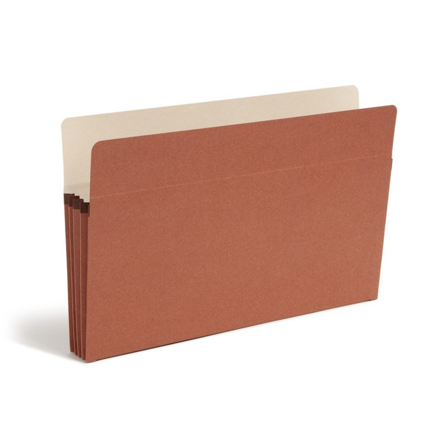 SMEAD MFG CO 1526E Smead Expanding File Pockets, 3 1/2in Expansion, 9 1/2in x 14 3/4in, 30% Recycled, Redrope, Pack Of 25