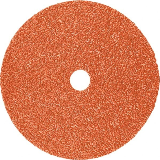 3M 7100178257 Fiber Disc:  7" Disc Dia,  80 Grit,  Ceramic