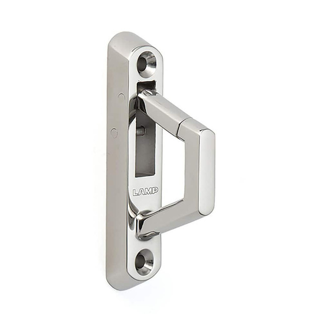 Sugatsune EN-K84 All-Purpose & Utility Hooks; Mount Type: Screw ; Material: Stainless Steel ; Maximum Load Capacity: 44.00 ; Finish: Polished ; Mounting Location: Wall ; Overall Length (Inch): 38