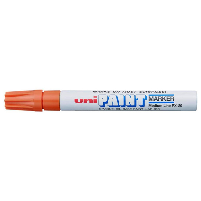 Uni-Ball 63602 Paint Pen Marker: Red, Oil-Based, Bullet Point