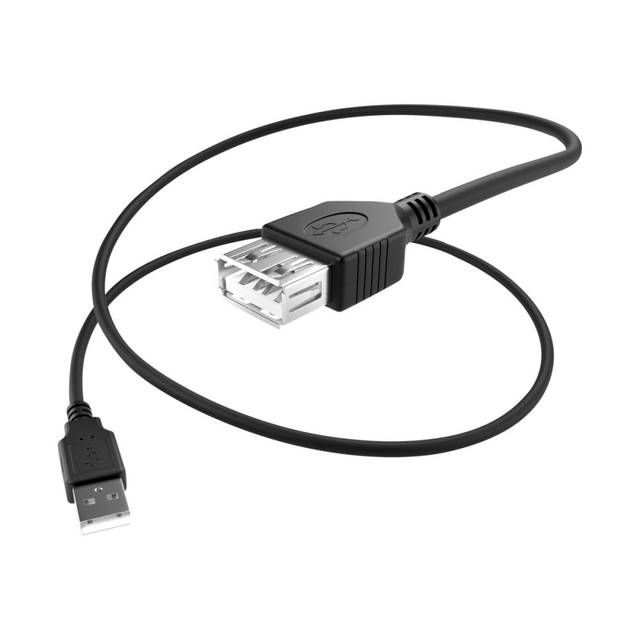 UNIRISE USA, LLC Unirise USB-AAF-10F  USB Extension Data Transfer Cable - 10 ft USB Data Transfer Cable - First End: USB 2.0 - Male - Second End: USB 2.0 - Female - Extension Cable