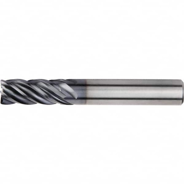 Kennametal 3524453 Corner Radius End Mill: 20 mm Dia, 38 mm LOC, 0.75 mm Radius, 5 Flutes, Solid Carbide