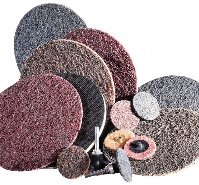 Standard Abrasives 7010310150 Quick-Change Disc: Lockit, 4" Disc Dia, Aluminum Oxide, Non-Woven