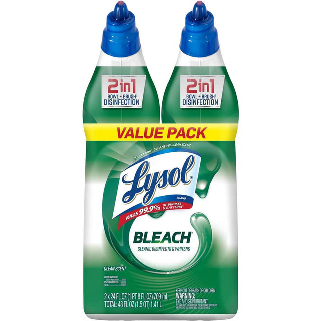 Lysol RAC96085 Disinfectant Toilet Bowl Cleaner with Bleach