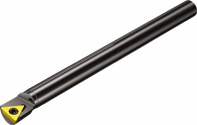 Sandvik Coromant 5721715 Indexable Boring Bar: A12M-STFPR09-R, 16 mm Min Bore Dia, Right Hand Cut, 12 mm Shank Dia, -1 ° Lead Angle, Steel