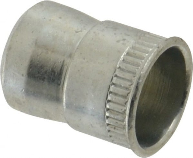 RivetKing. 25C1ISRSZ/P50 1/4-20 UNC, Zinc-Plated, Steel Knurled Rivet Nut Inserts