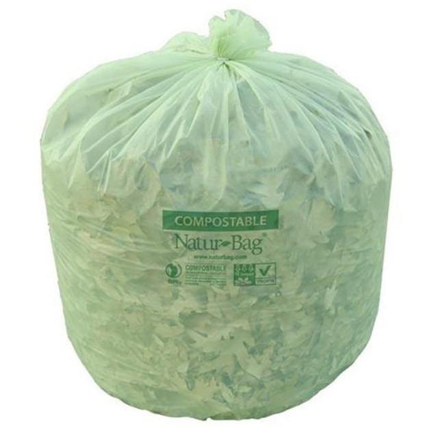 NORTHERN TECHNOLOGIES INTERNATIONAL CORPORATION NT1025-X-00011 Natur Bag Compostable Trash Liners, 45 Gallons, Green, 20 Bags Per Roll, Case Of 5 Rolls NORTHERN TECHNOLOGIES INTERNATIONAL CORPORATION NT1025-X-00011 Natur Bag Compostable Trash Liners, 45 Gallons, Green, 20 Bags Per Roll, Case Of 5 Rolls