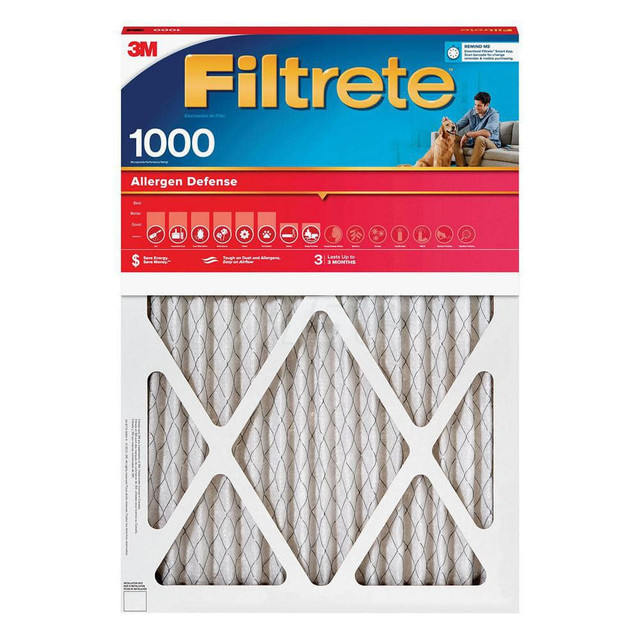 3M Pleated Air Filter: 20 x 20 x 2", MERV 11, 88% Efficiency 7100204111 3M Pleated Air Filter: 20 x 20 x 2", MERV 11, 88% Efficiency 7100204111