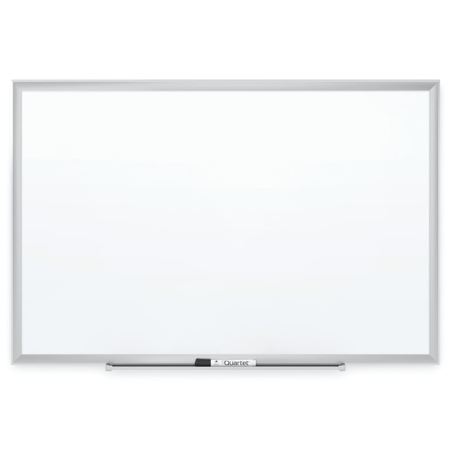 ACCO BRANDS USA, LLC Quartet 2545  Classic Porcelain Magnetic Dry-Erase Whiteboard, 60in x 36in, Aluminum Frame With Silver Finish