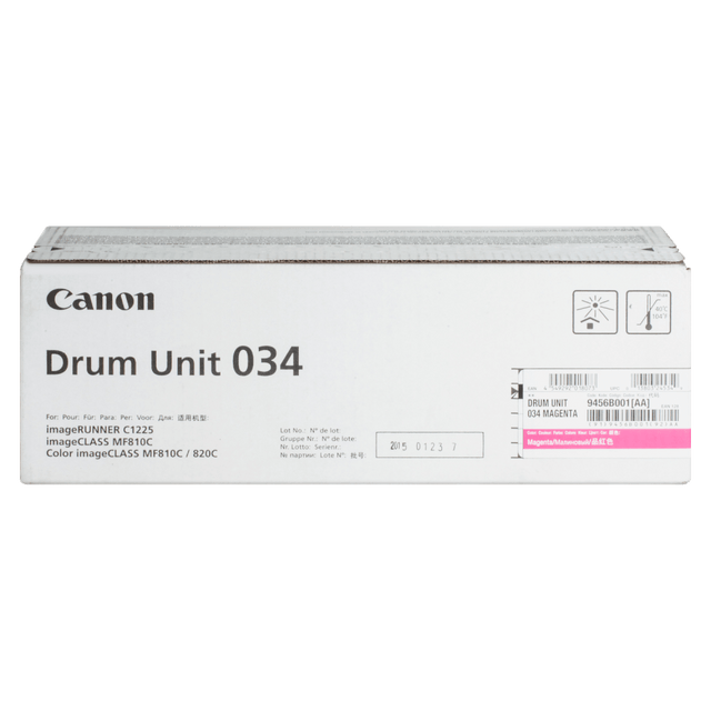 CANON USA, INC. 9456B001AA Canon 034 Magenta Drum Unit, 9456B001 CANON USA, INC. 9456B001AA Canon 034 Magenta Drum Unit, 9456B001
