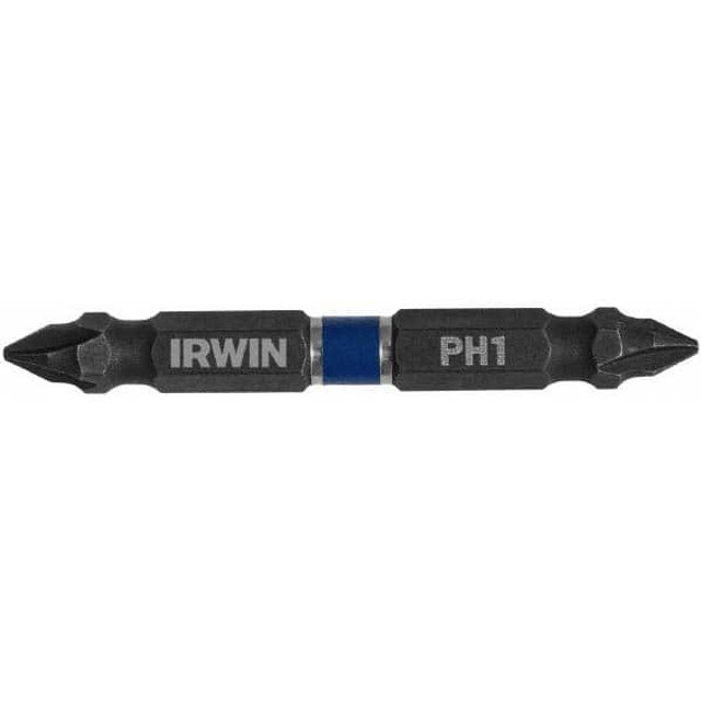Irwin 1870989 Power Screwdriver Bit: #1 x #1 Phillips
