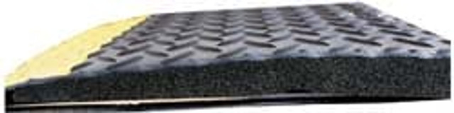 Notrax 979S0023YB Anti-Fatigue Mat: 36" Length, 24" Wide, 1" Thick, Vinyl, Beveled Edge, Heavy-Duty