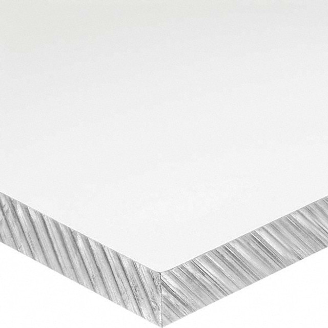 USA Industrials BULK-PS-PC-361 Plastic Sheet: Polycarbonate, 1/2" Thick, Clear, 9,000 psi Tensile Strength
