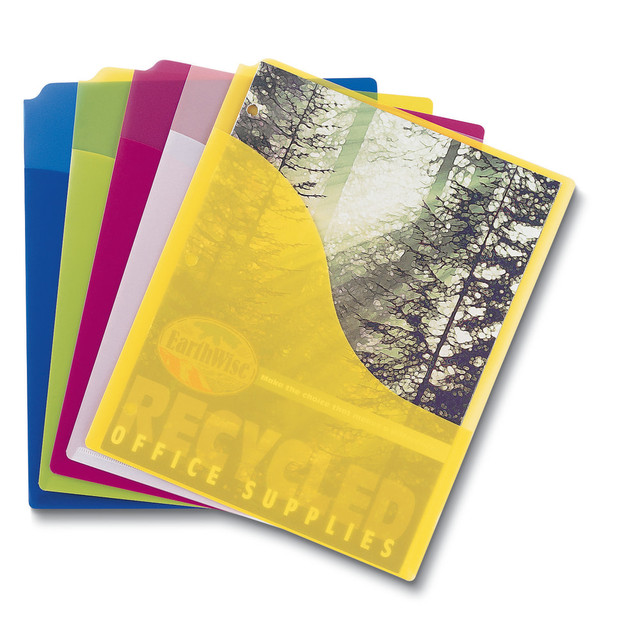 TOPS BRANDS 53295 Pendaflex Poly Wave Pocket Folders, Letter Size, Assorted Colors, Pack Of 5 Folders TOPS BRANDS 53295 Pendaflex Poly Wave Pocket Folders, Letter Size, Assorted Colors, Pack Of 5 Folders
