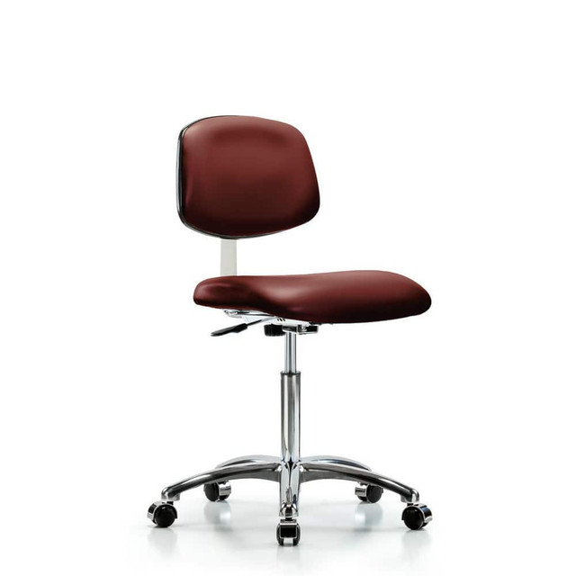 Blue Ridge Ergonomics MSC40340 Task Chair: Vinyl, Borscht