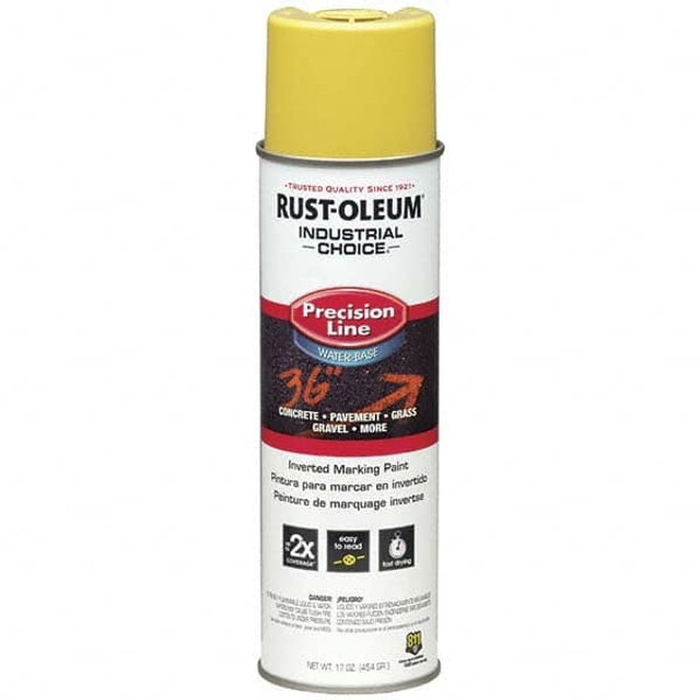 Rust-Oleum 203034 17 fl oz Yellow Marking Paint