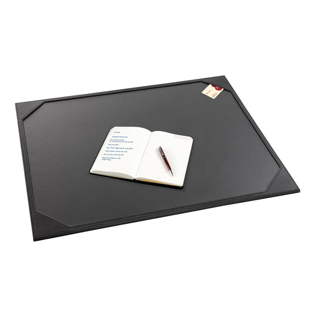 OFFICE DEPOT ART58826B-OD Realspace Modern Classic Desk Pad, 19in x 24in, Black