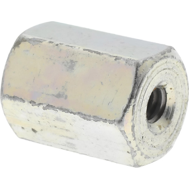 MSC 250168 #4-40 UNC, 7/16" OAL Steel Standard Coupling Nut