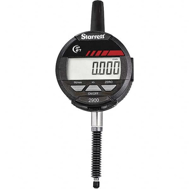 Starrett 09975 Electronic Drop Indicator: 1" Range