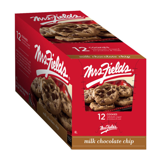 EDUCATIONAL INSIGHTS 33601 Mrs. Fields Gourmet Chocolate Chip Cookies, 2.1 Oz, Box Of 12