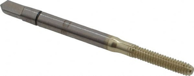 Balax 10852-81L Thread Forming Tap: #4-40 UNC, 2B Class of Fit, Bottoming, Powdered Metal High Speed Steel, Bal-Plus Coated