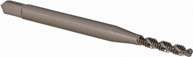 OSG 2905600 Spiral Flute Tap: #2-56 UNC, 2 Flutes, Modified Bottoming, 2B Class of Fit, Vanadium High Speed Steel, Bright/Uncoated