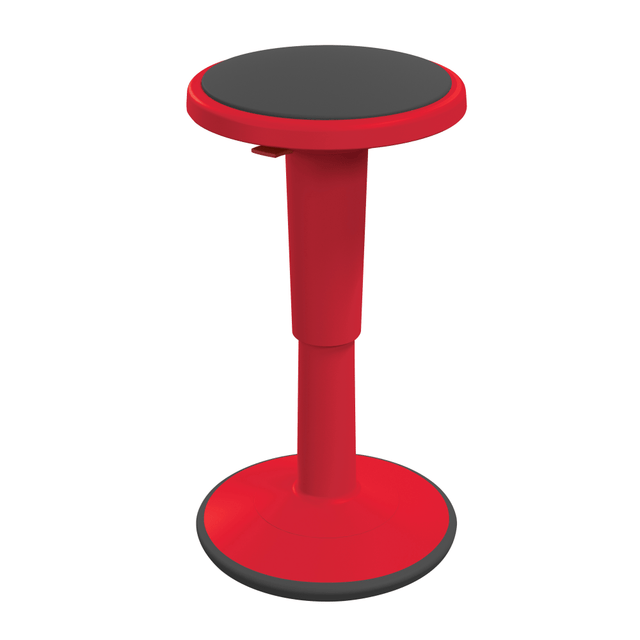 MOORECO INC 50970-RED Hierarchy Height-Adjustable Grow Stool, 24inH, Red