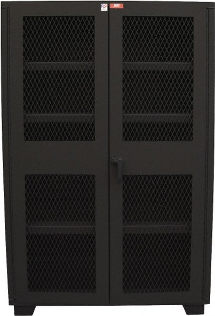 Jamco DM248-BL Steel Storage Cabinet: 48" Wide, 24" Deep, 78" High