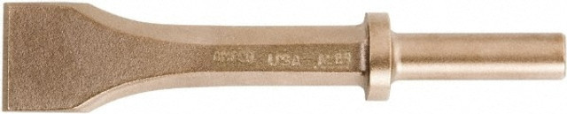 Ampco CR-22-ST Hammer & Chipper Replacement Chisel: Replacement, 2-1/2" Head Width, 8-5/8" OAL, 3/4" Shank Dia