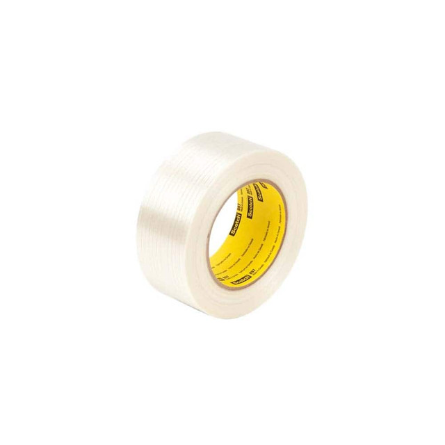 3M Packing Tape: Transparent, Synthetic Rubber Adhesive 7000136939