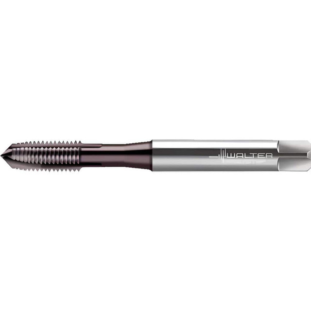 Walter-Prototyp 6432508 Spiral Point Tap: M3x0.5 Metric, 3 Flutes, Plug Chamfer, 6H Class of Fit, High-Speed Steel-E-PM, THL Coated