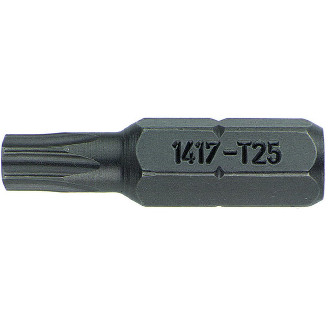 Stahlwille 08130025 Power & Impact Screwdriver Bits & Holders; Bit Type: Torx; Power Bit ; Hex Size (Inch): 1/4in ; Blade Width (mm): 4.40 ; Blade Thickness (mm): 4.4000 ; Drive Size: 1/4 in ; Body Diameter (Inch): 1/4in
