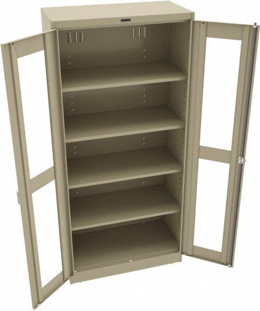 Tennsco CVD7818-SD Visible Storage Cabinet: 36" Wide, 18" Deep, 78" High