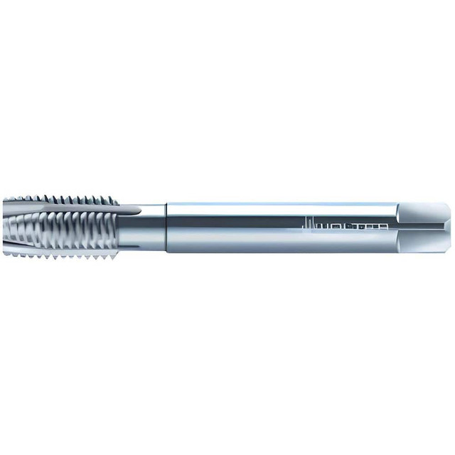 Walter-Prototyp 6149348 Spiral Point Tap: MF24x1 Metric Fine, 4 Flutes, Plug Chamfer, 6H Class of Fit, High-Speed Steel-E, Bright/Uncoated