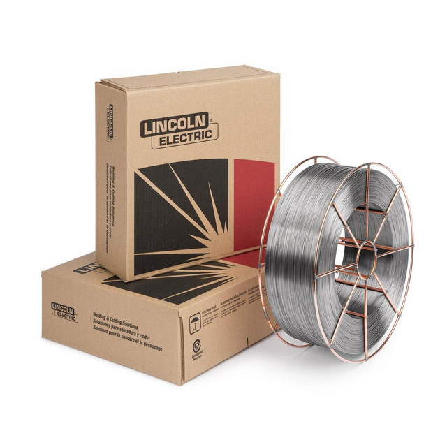 Lincoln Electric ED029204 MIG Flux Core Welding Wire: 0.052" Dia, Steel Alloy