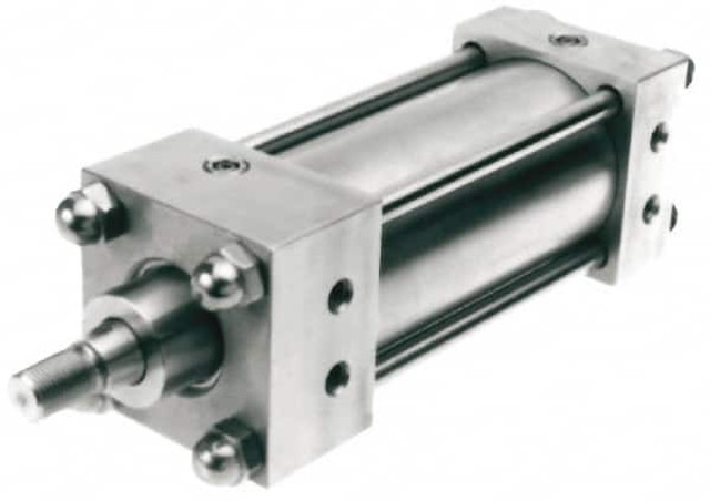 Norgren SF08A-A04-EAA90 Double Acting Rodless Air Cylinder: 3-1/4" Bore, 8" Stroke, 150 psi Max, 1/2 NPTF Port