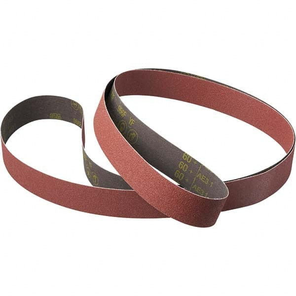 3M Abrasive Belt: 12" Wide, 12" Long, 24 Grit, Ceramic 7010362478